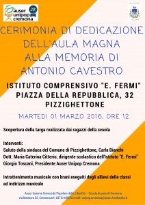 Dedicazione Aula Magna ad Antonio Cavestro (2)